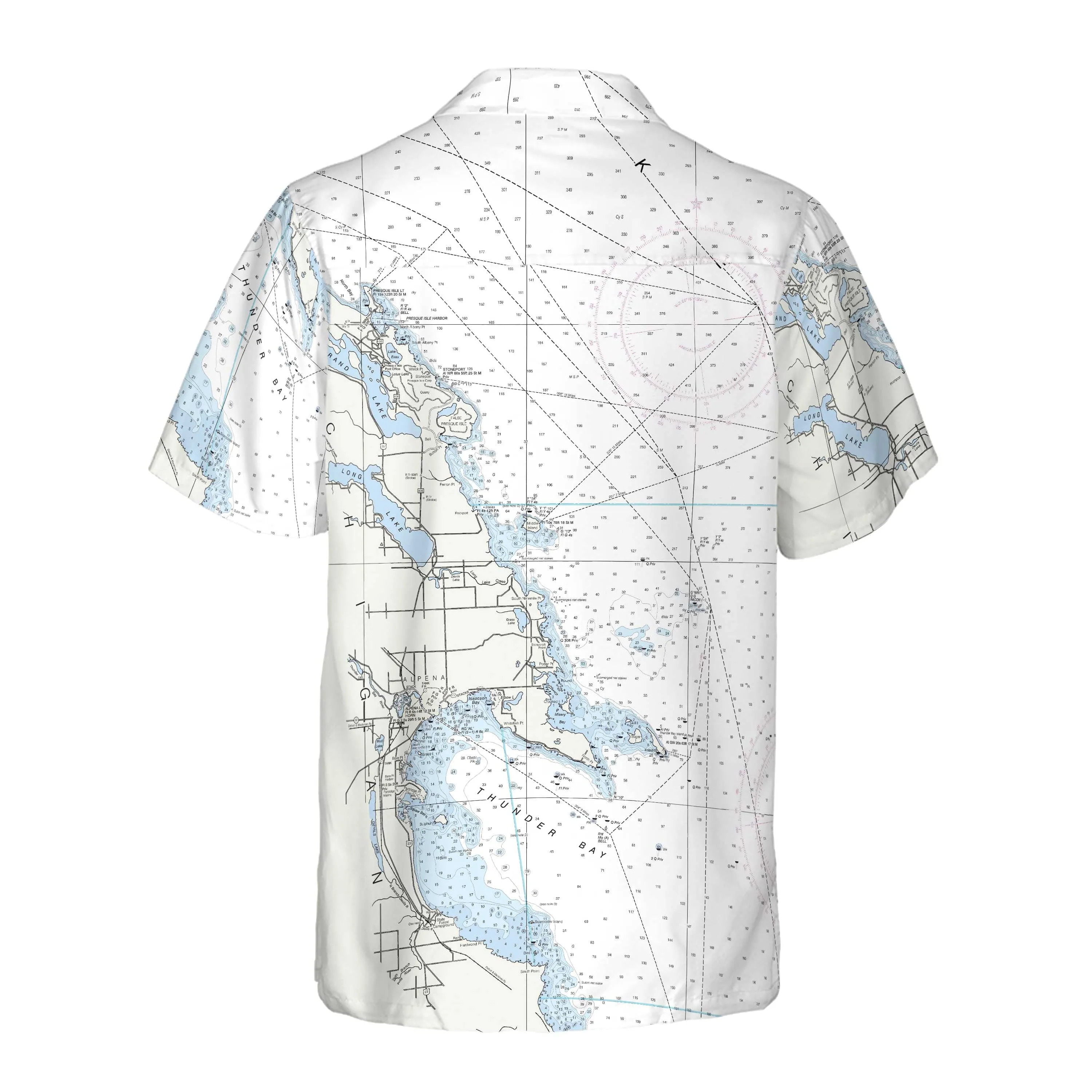 The Alpena Navigator Coconut Button Camp Shirt
