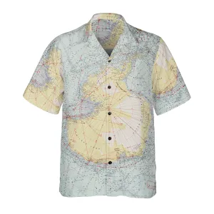The Antarctica Coconut Button Camp Shirt