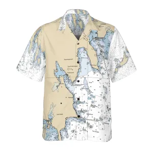 The Apponagasett to Elizabeth Islands Coconut Button Camp Shirt