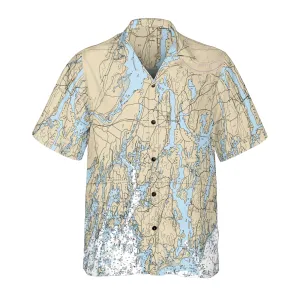 The Bath Maine Coconut Button Camp Shirt
