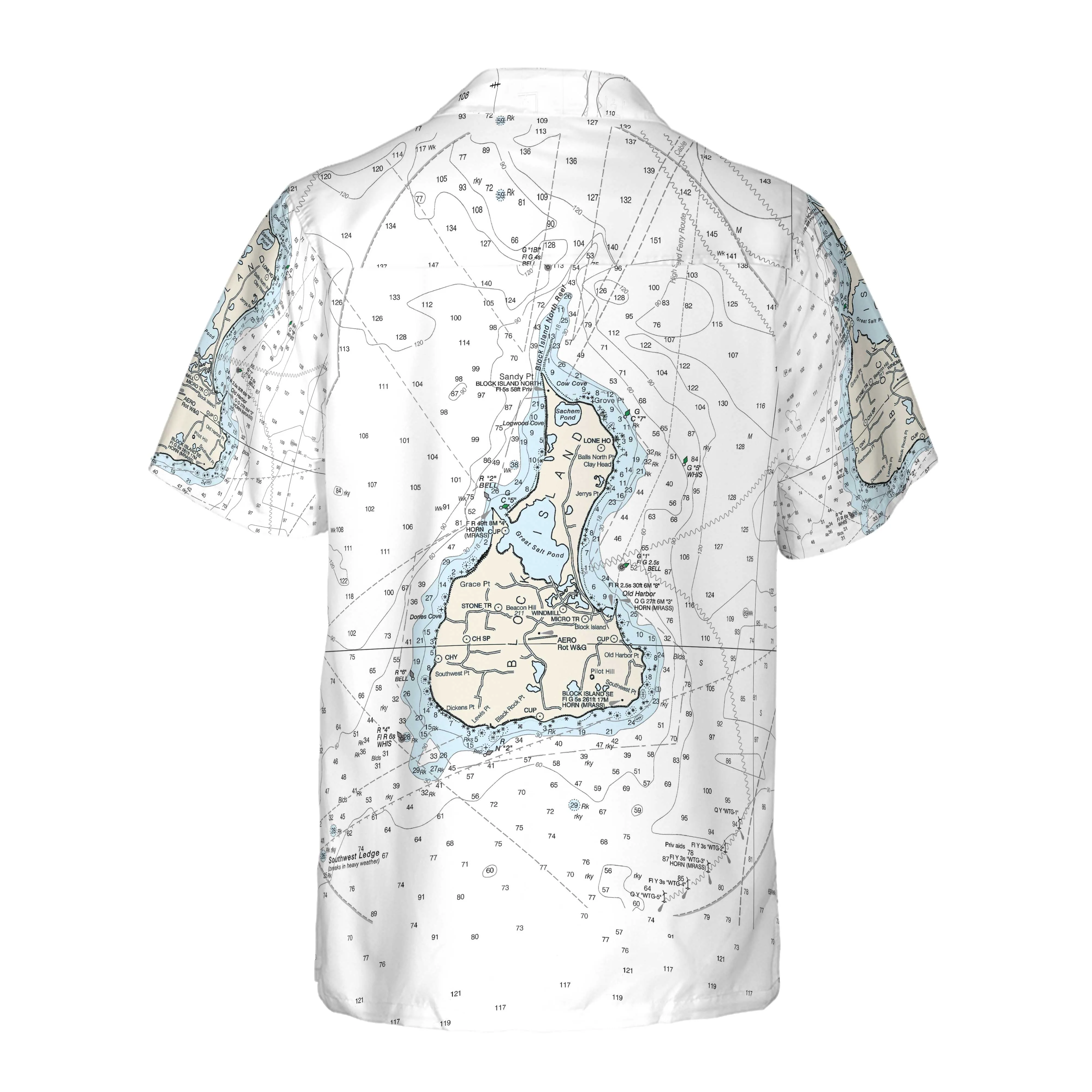 The Block Island Coconut Button Camp Shirt