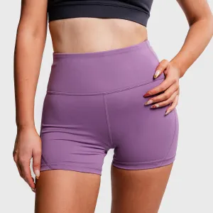 THE BRAVE - WOMEN'S SCULPT HIGH WAISTED BOOTY SHORTS - FIG