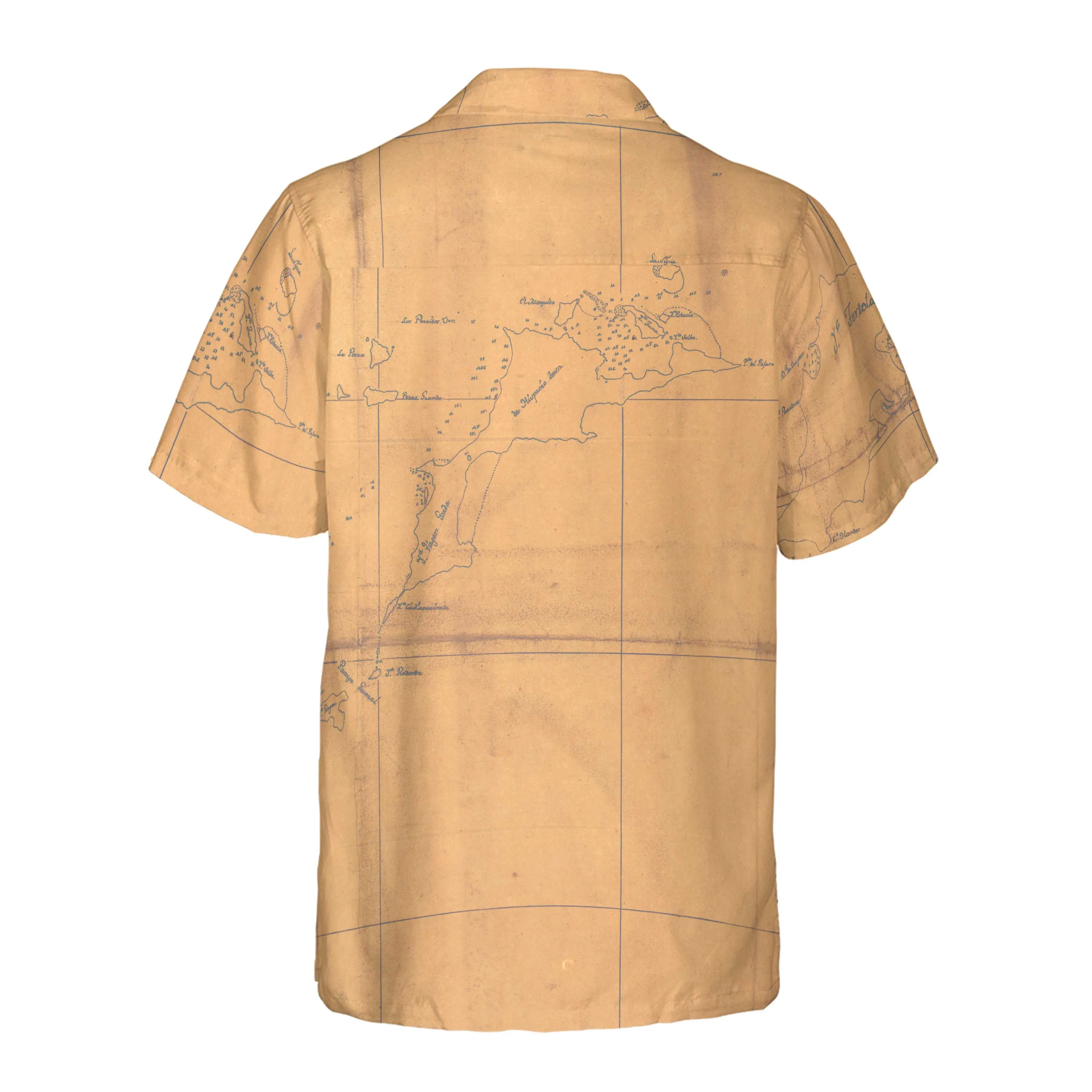 The British Virgin Islands 1793 Coconut Button Camp Shirt