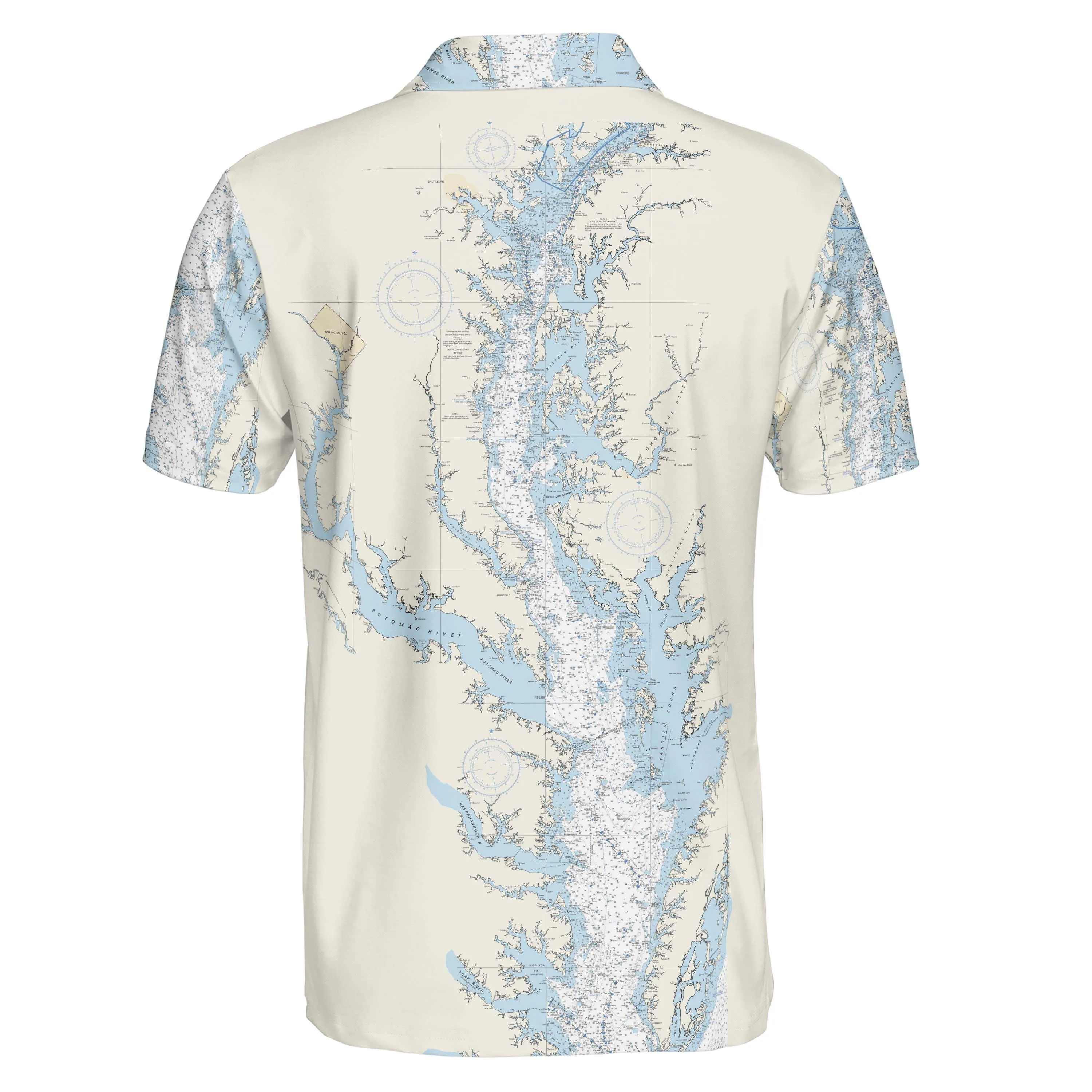 The Chesapeake Bay Nautical Adventure Polo Shirt