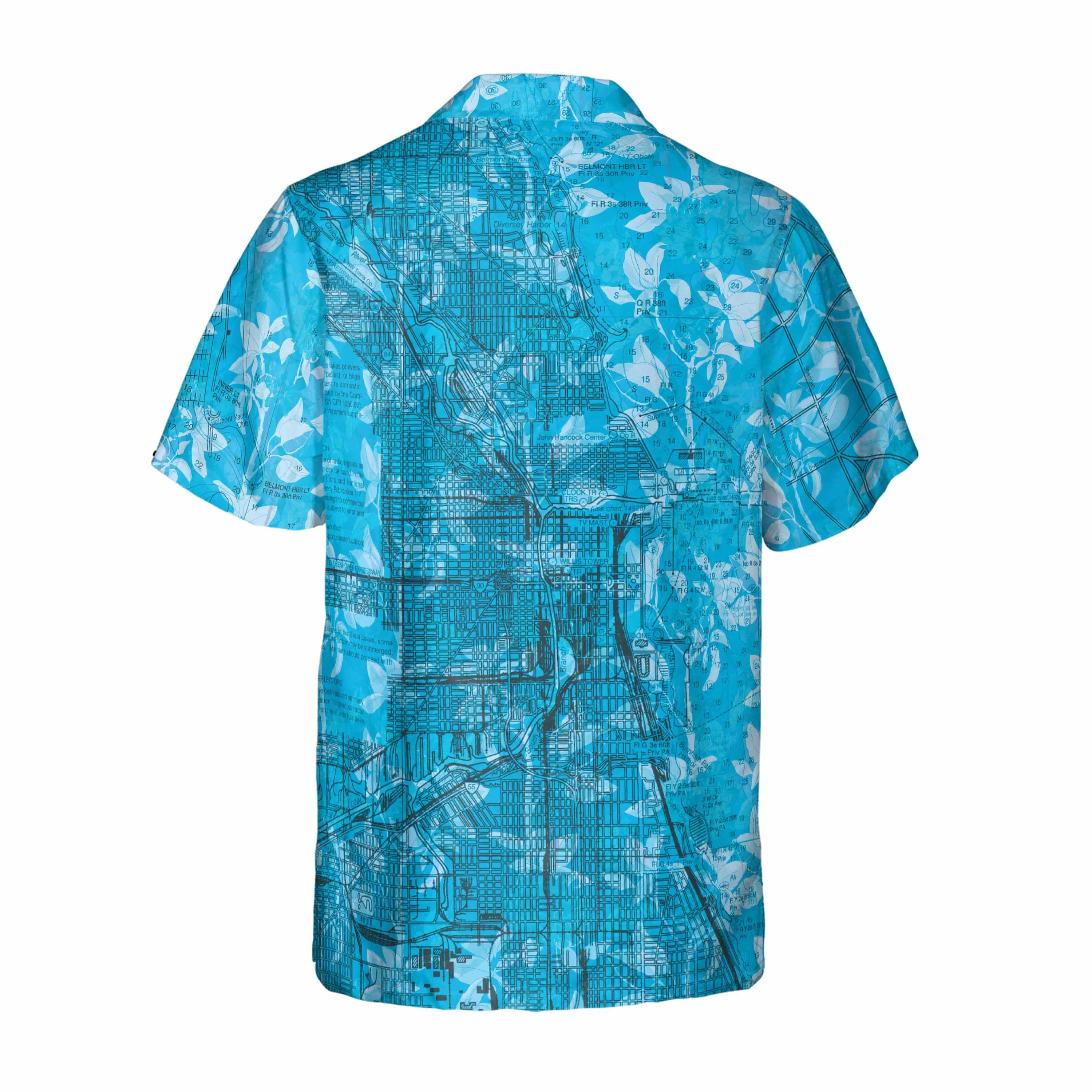 The Chicago Summer Cruise Aqua Shirt