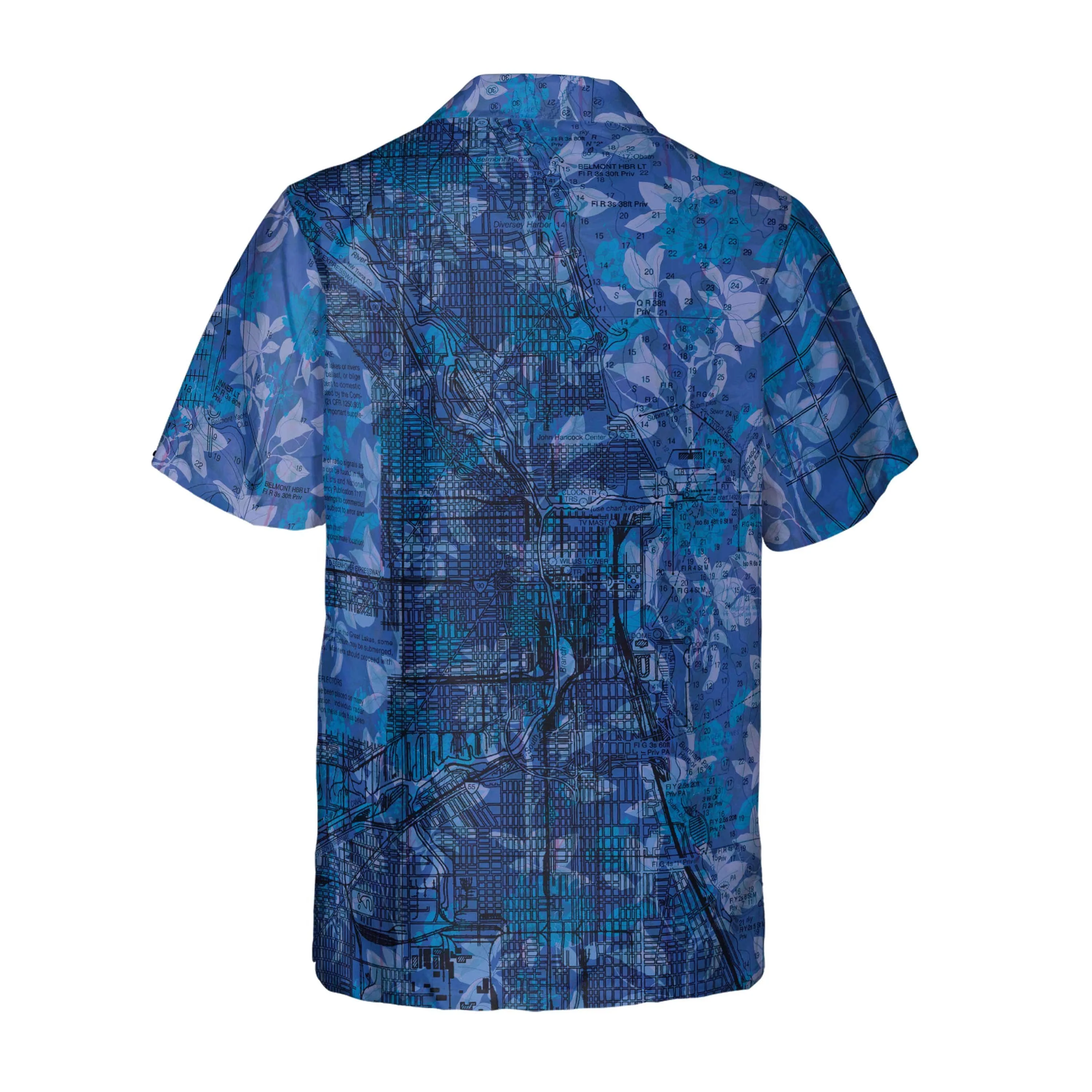 The Chicago Summer Cruise Blue Shirt