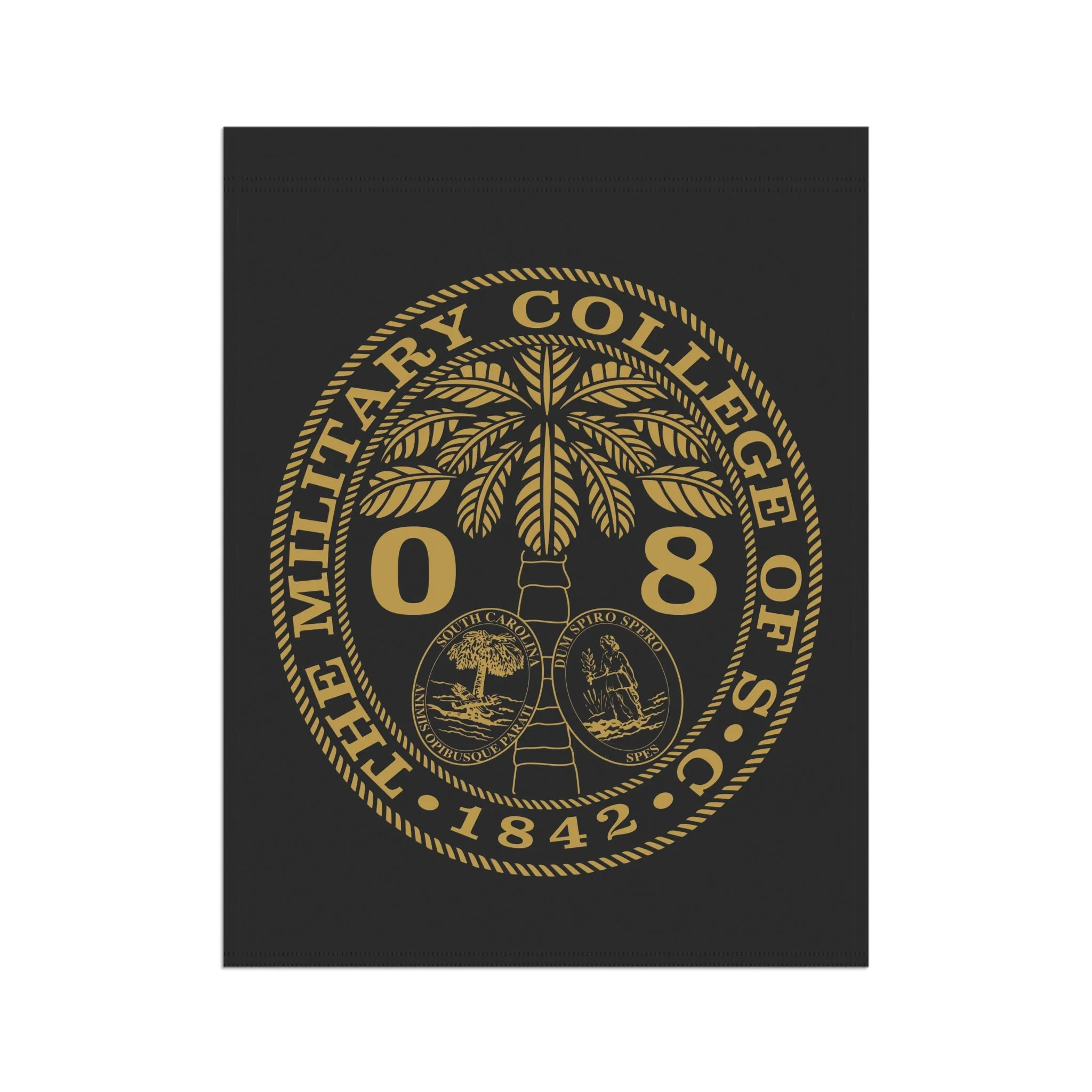 The Citadel, Customizable Ring Bezel Design, Class of 2008 ,Garden & House Banner - 24" x 32"