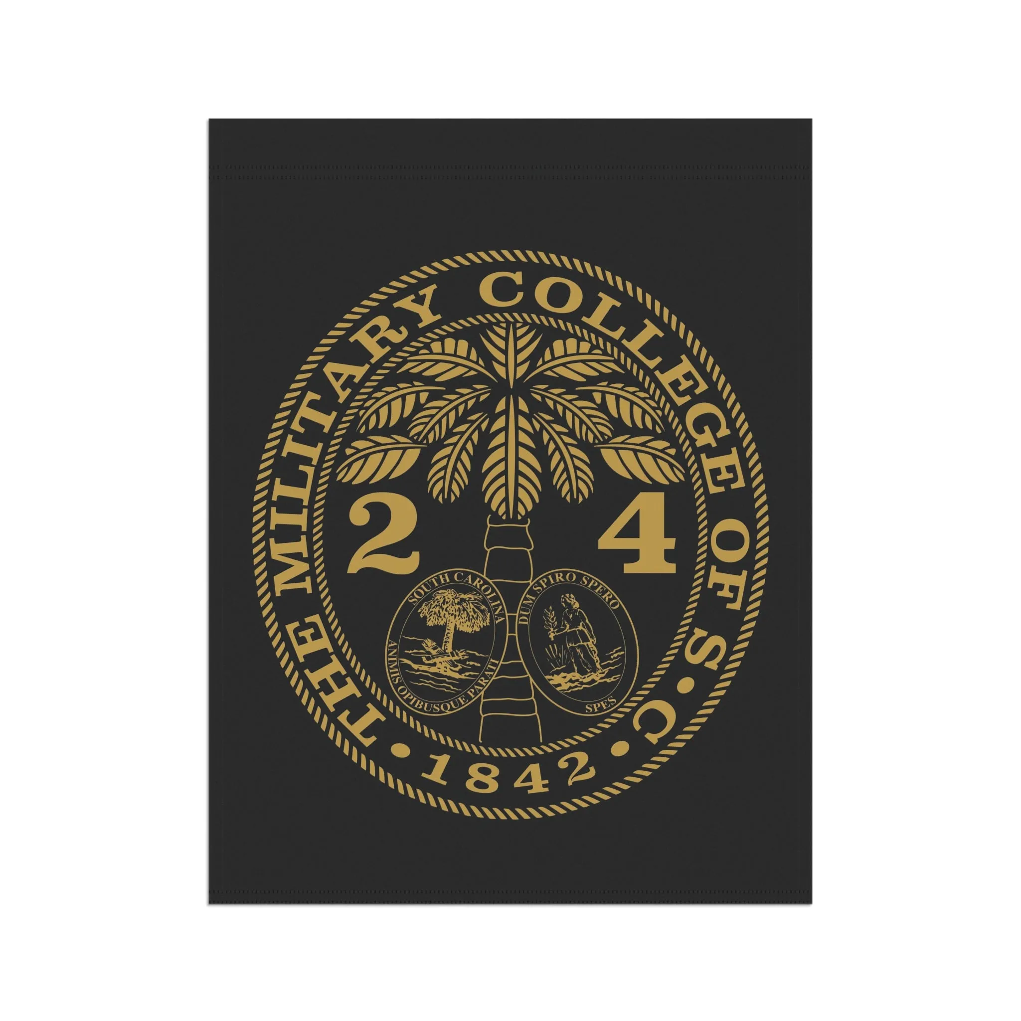 The Citadel, Customizable (Your Year) Ring Bezel Design, Garden & House Banner - 24.5" x 32"