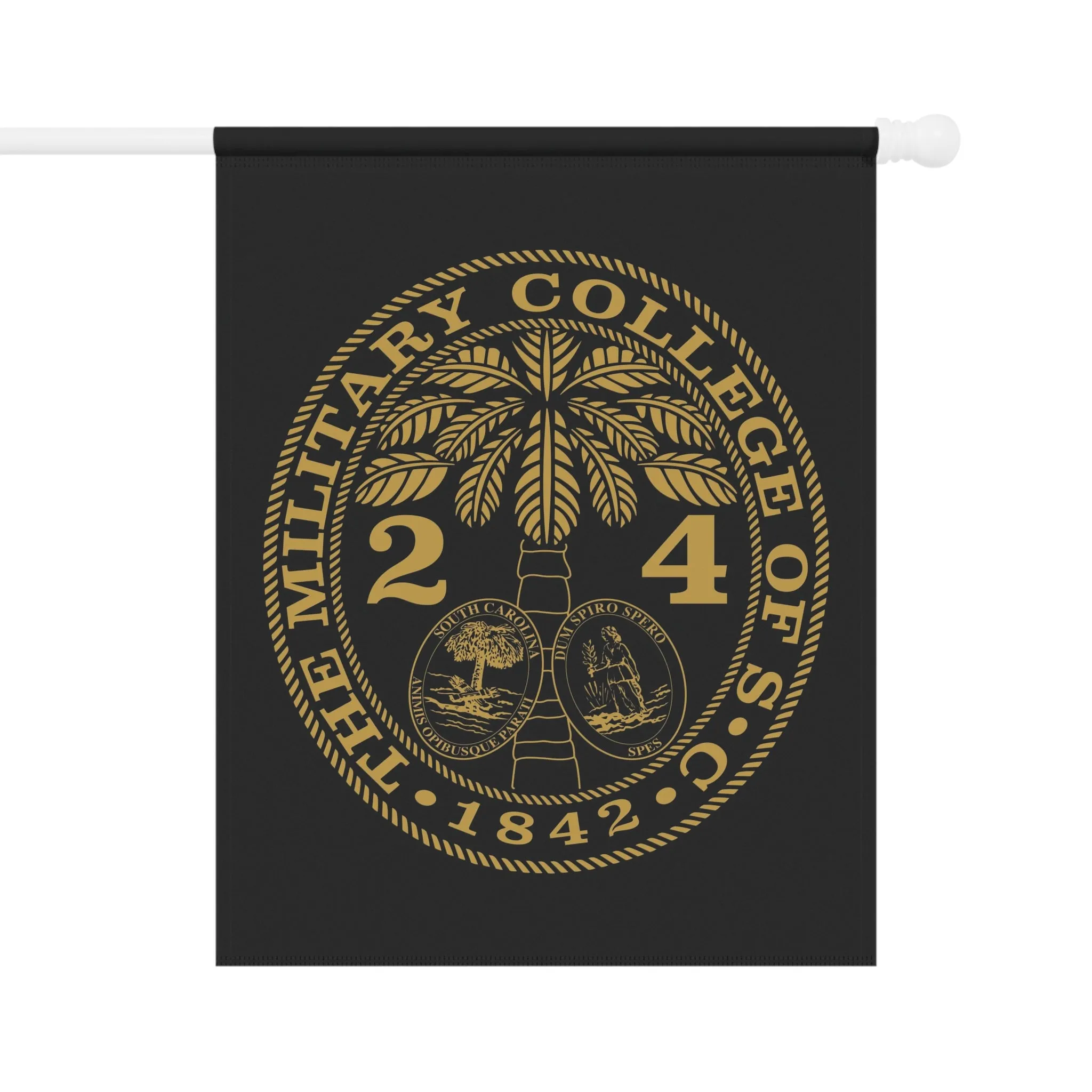 The Citadel, Customizable (Your Year) Ring Bezel Design, Garden & House Banner - 24.5" x 32"