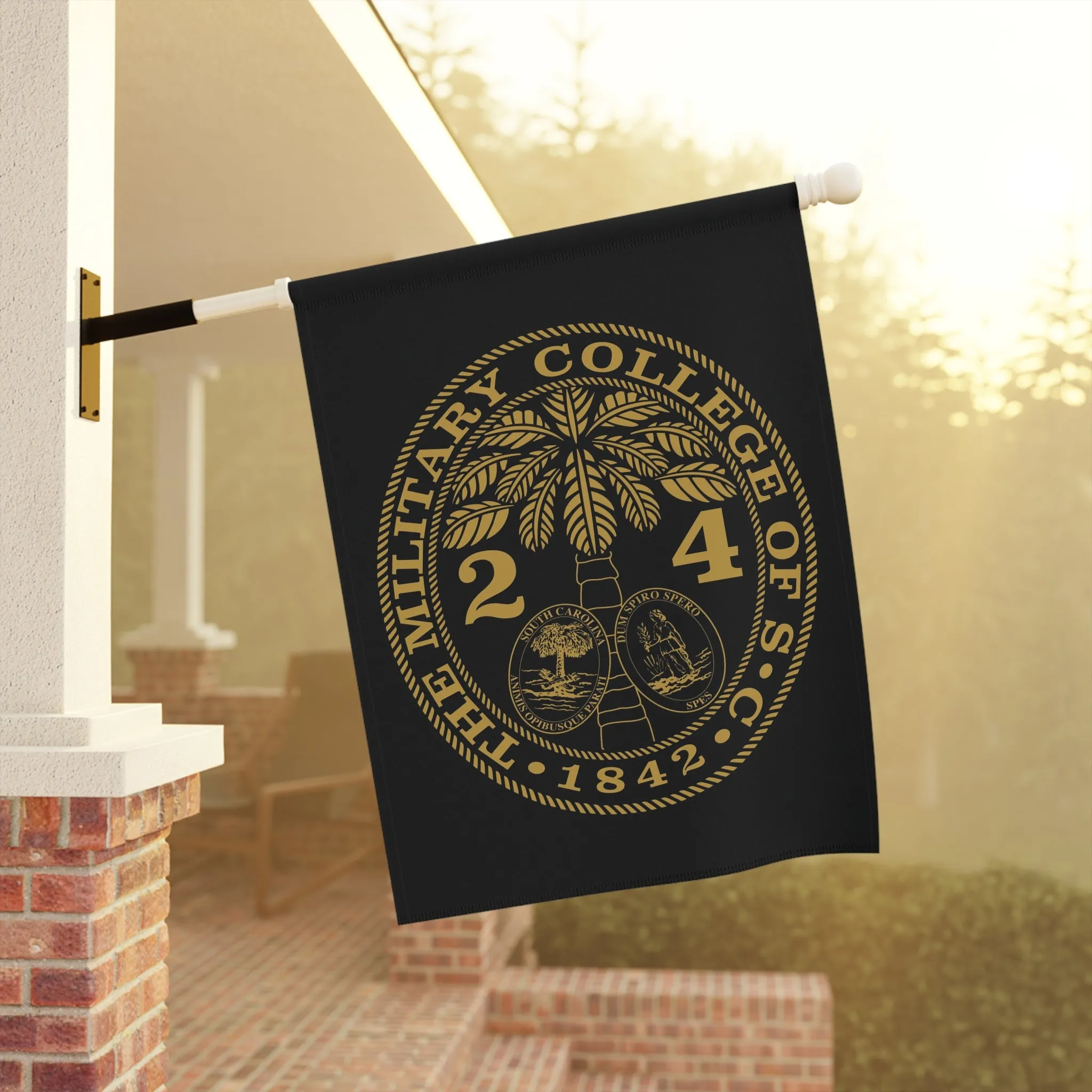 The Citadel, Customizable (Your Year) Ring Bezel Design, Garden & House Banner - 24.5" x 32"