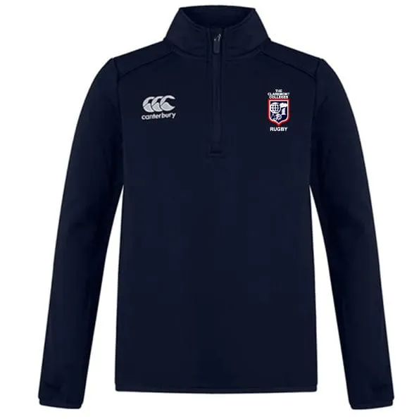 The Claremont Colleges Club 1/4 Zip Mid Layer Training Top by Canterbury