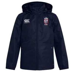 The Claremont Colleges Club Vaposhield Full Zip Rain Jacket by Canterbury