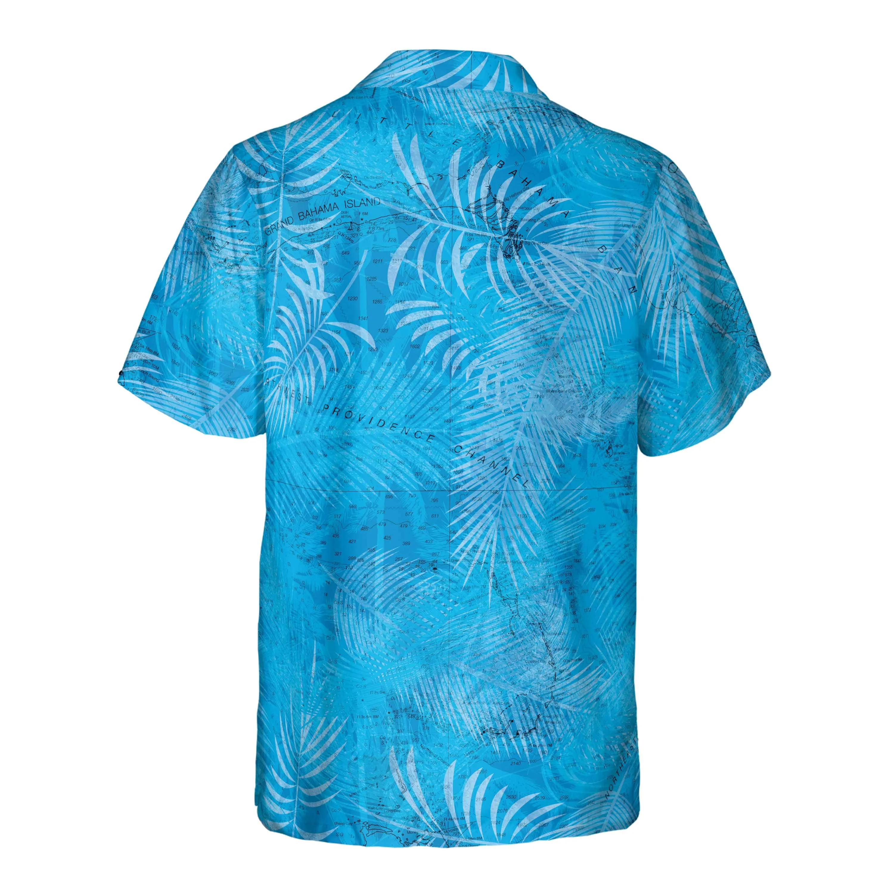 The East Florida and Bahamas Tropical Blue Pocket Shirt