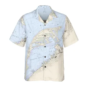 The Erie Harbor Coconut Button Camp Shirt