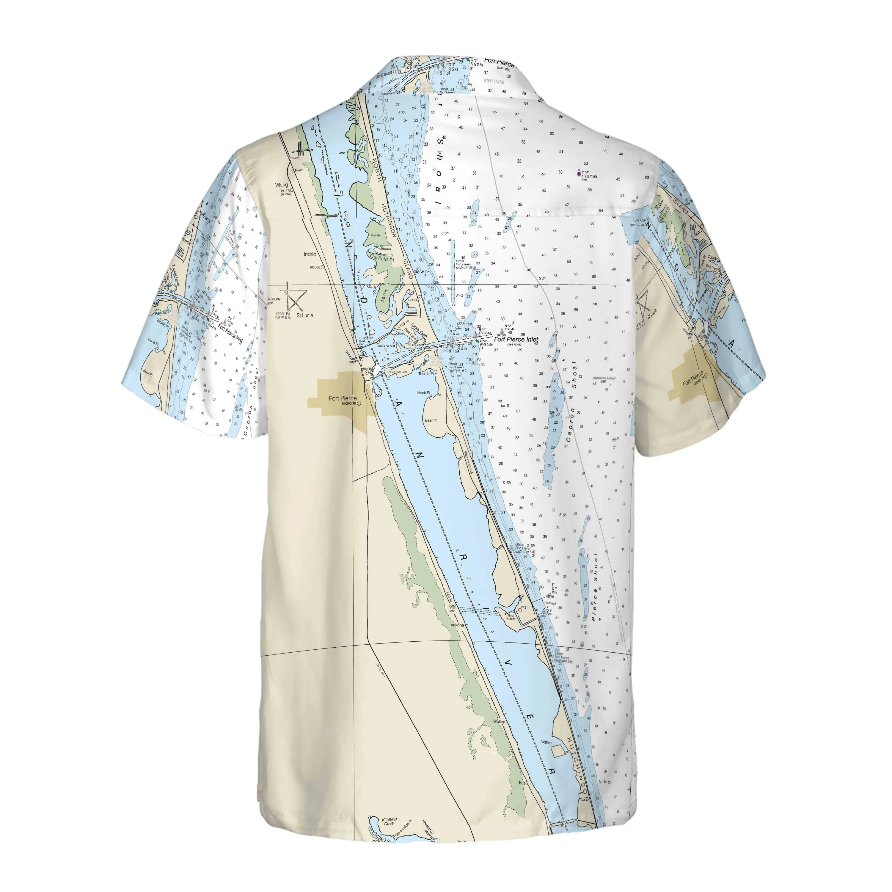 The Fort Pierce Coconut Button Camp Shirt