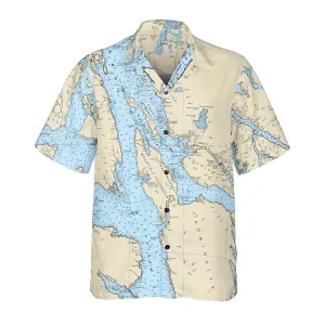 The Juneau Mariner Coconut Button Camp Shirt