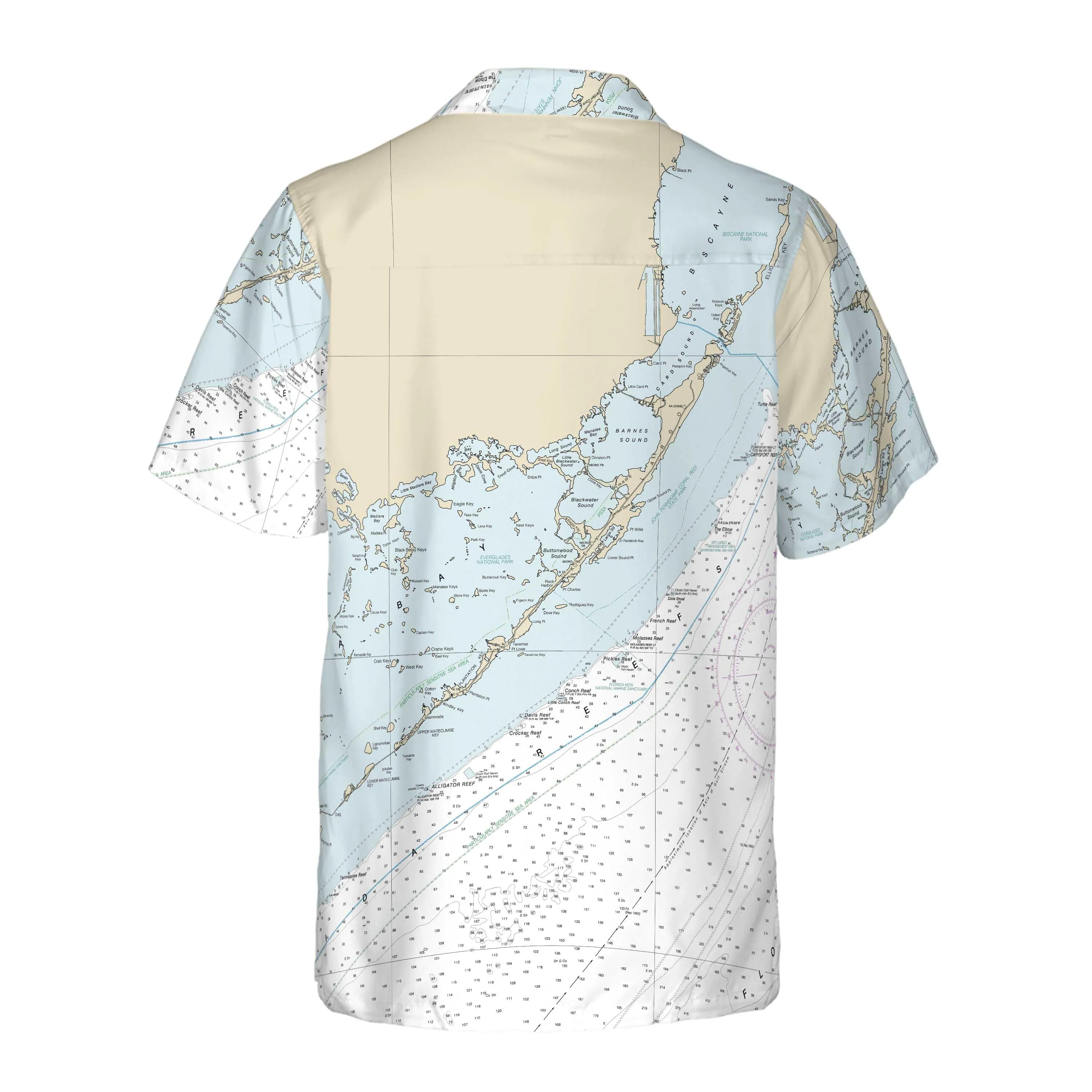 The Key Largo Coconut Button Camp Shirt