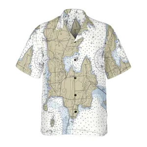 The Lake Champlain - Keeler Bay Coconut Button Camp Shirt
