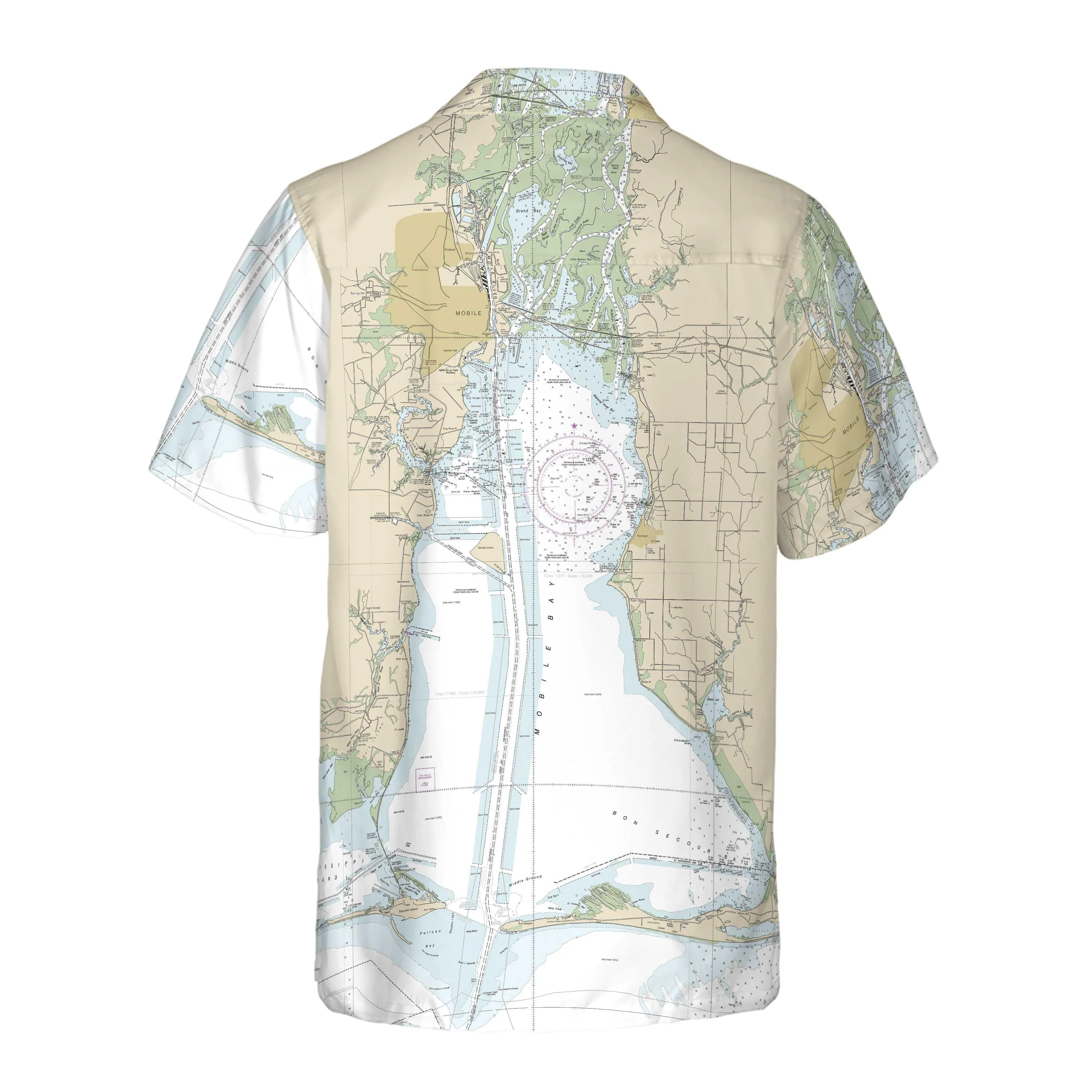 The Mobile Bay Coconut Button Camp Shirt