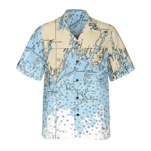 The Muscongus Bay Coconut Button Camp Shirt