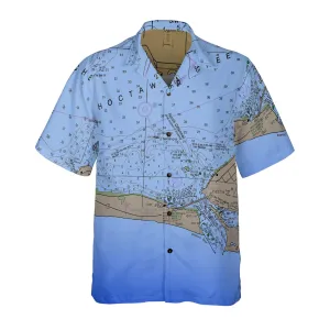 The Okaloosa Island Faded Sea Coconut Button Camp Shirt