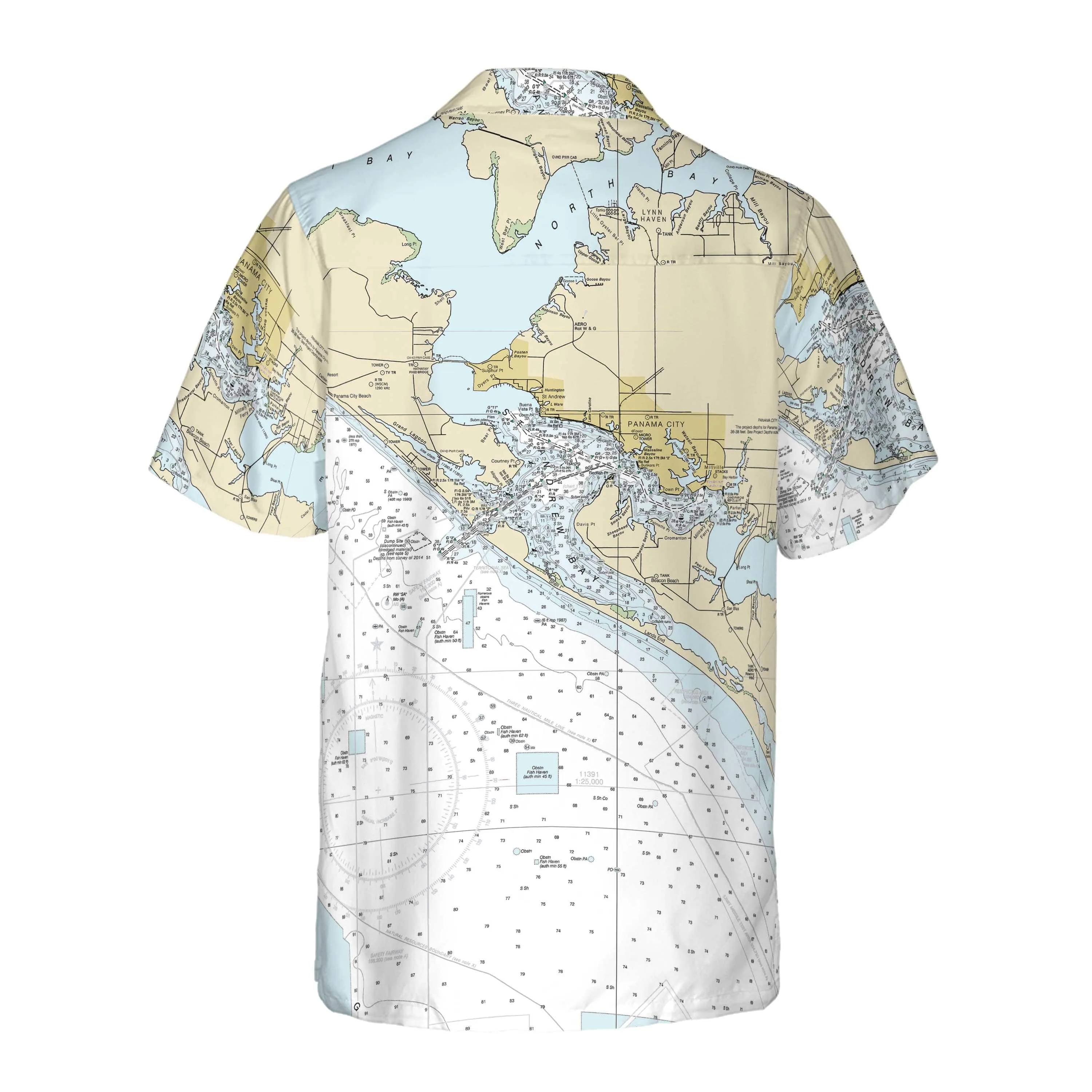 The Panama City Coconut Button Camp Shirt