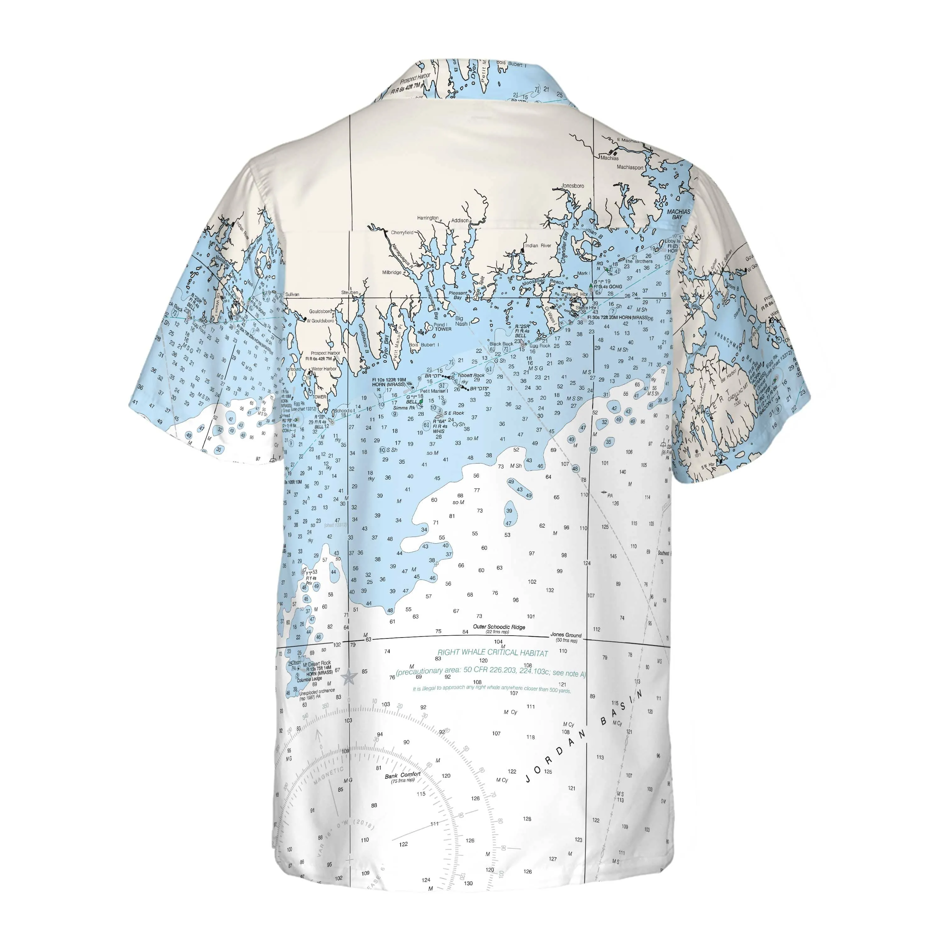 The Petit Manan Point to Machias Coconut Button Camp Shirt