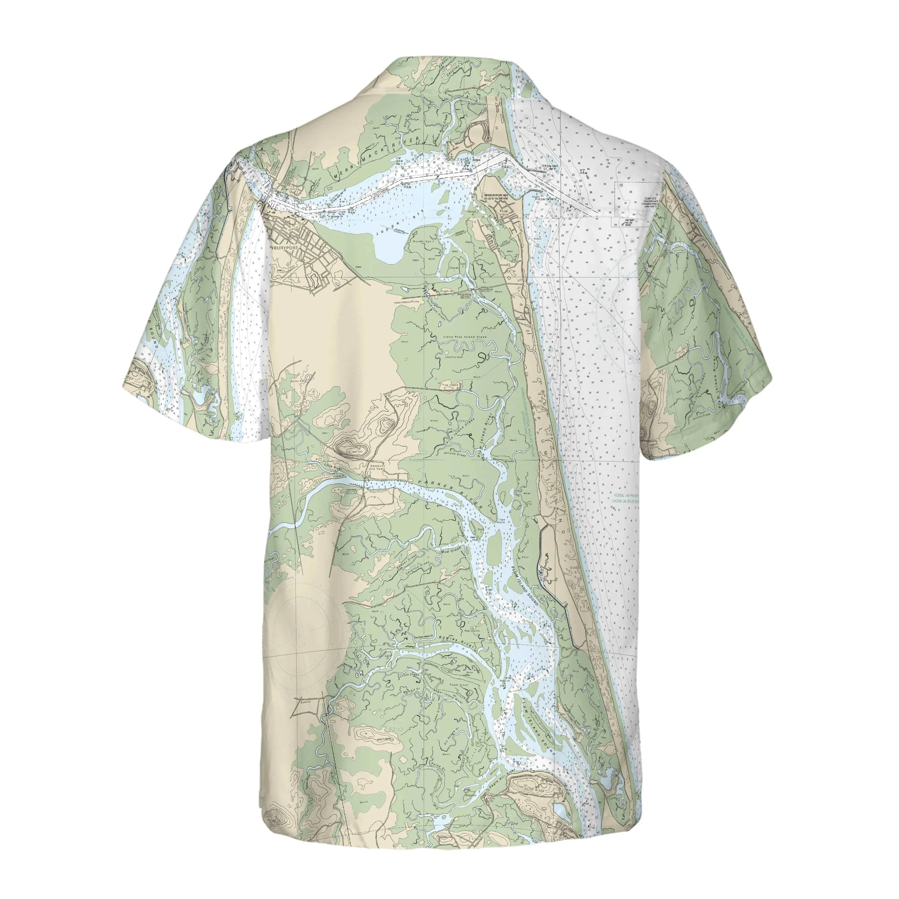 The Plum Island Coconut Button Camp Shirt