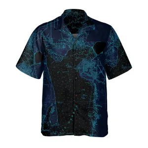 The Punta Gorda by Starlight Coconut Button Camp Shirt