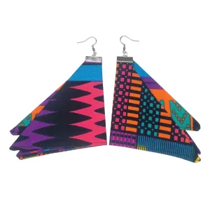 The "Royalty" Fabric Earrings
