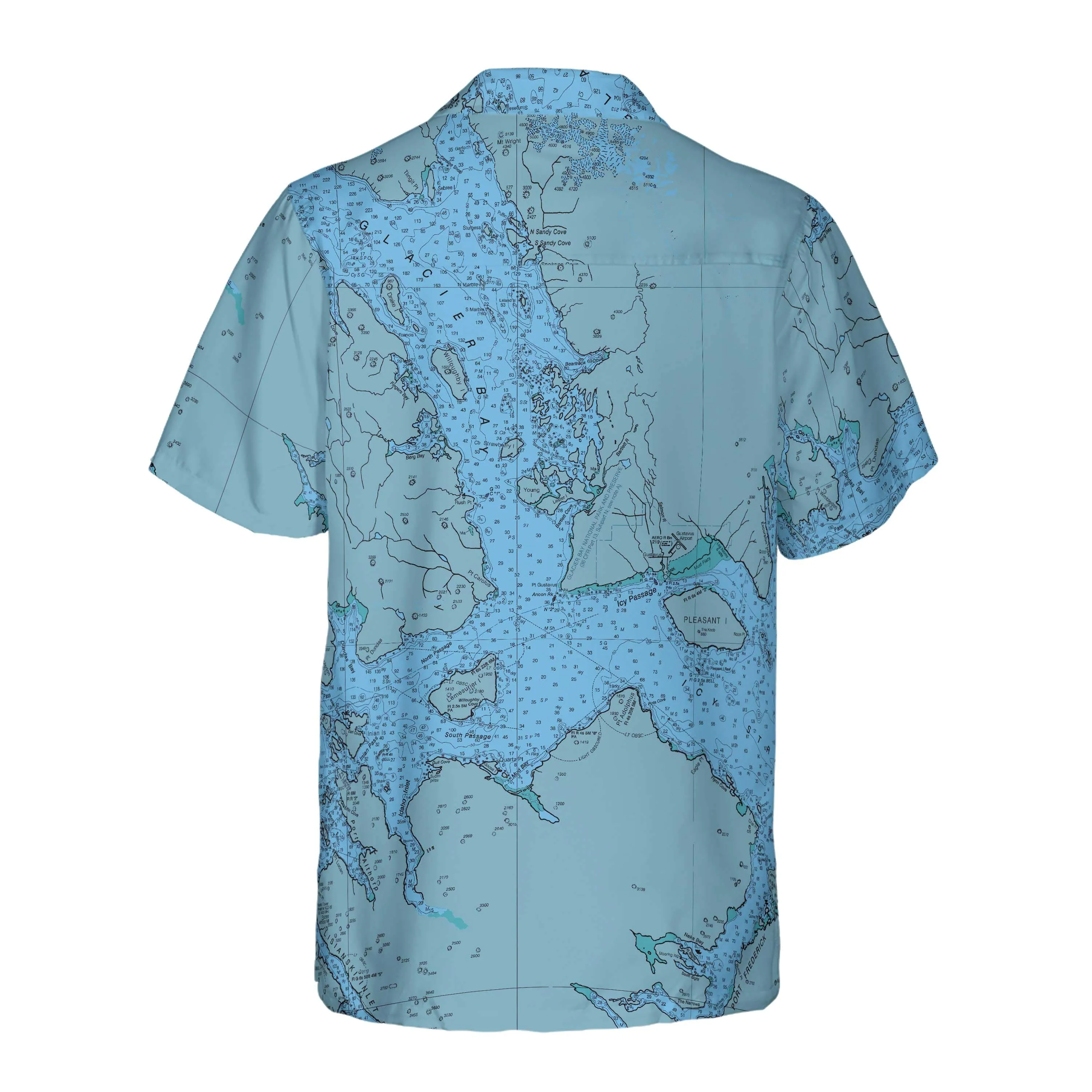 The Seafoam Green Juneau Mariner Coconut Button Camp Shirt