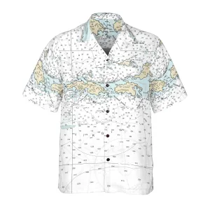 The St Thomas & St John USVI Coconut Button Camp Shirt
