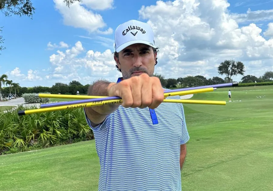 The StraightAway AIMSTICK by David Leadbetter 2-Pack