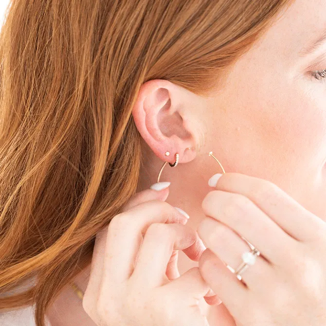 The Threader Hoops