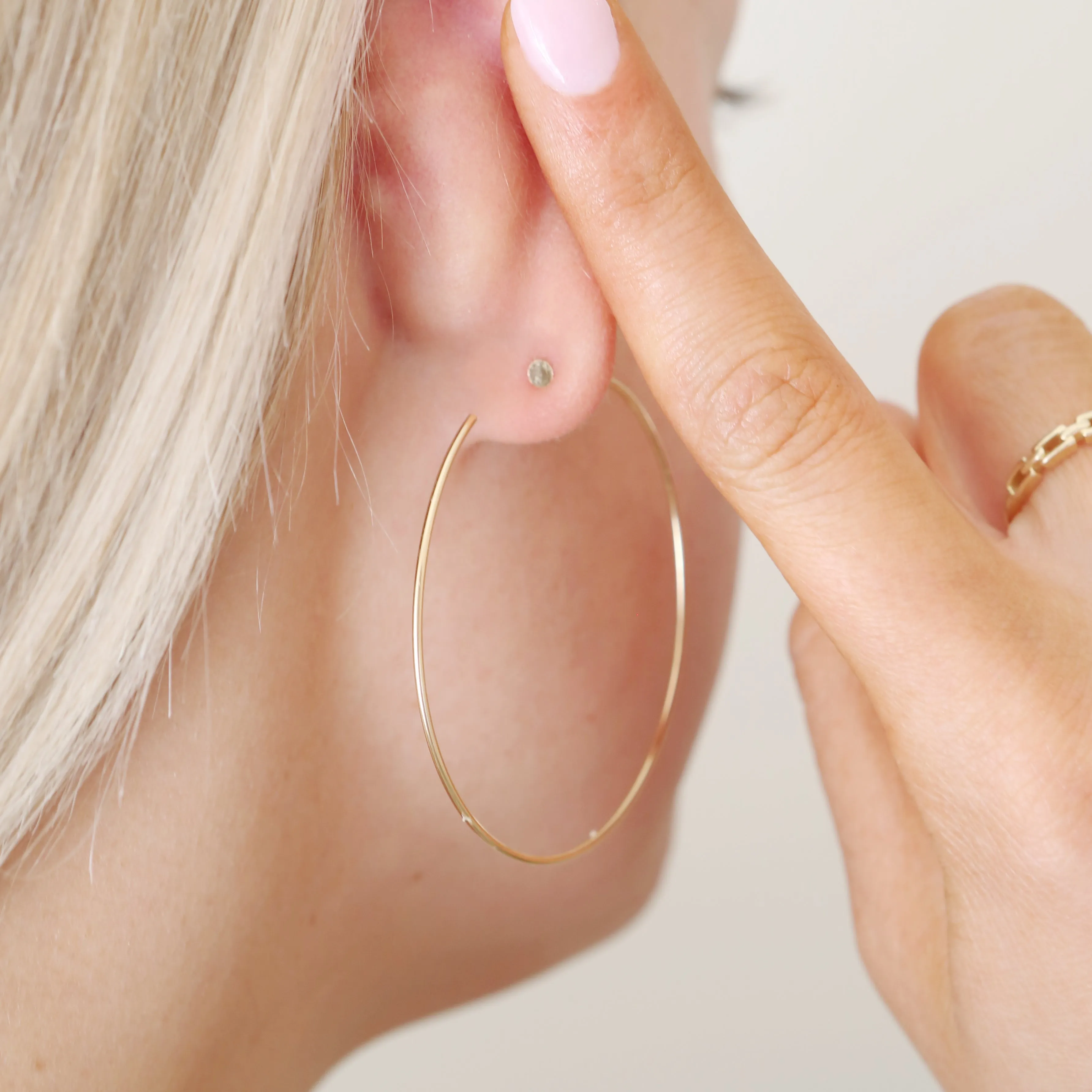 The Threader Hoops