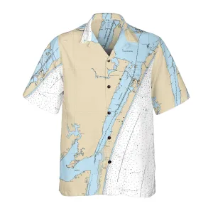 The Upper Laguna Madre Coconut Button Camp Shirt