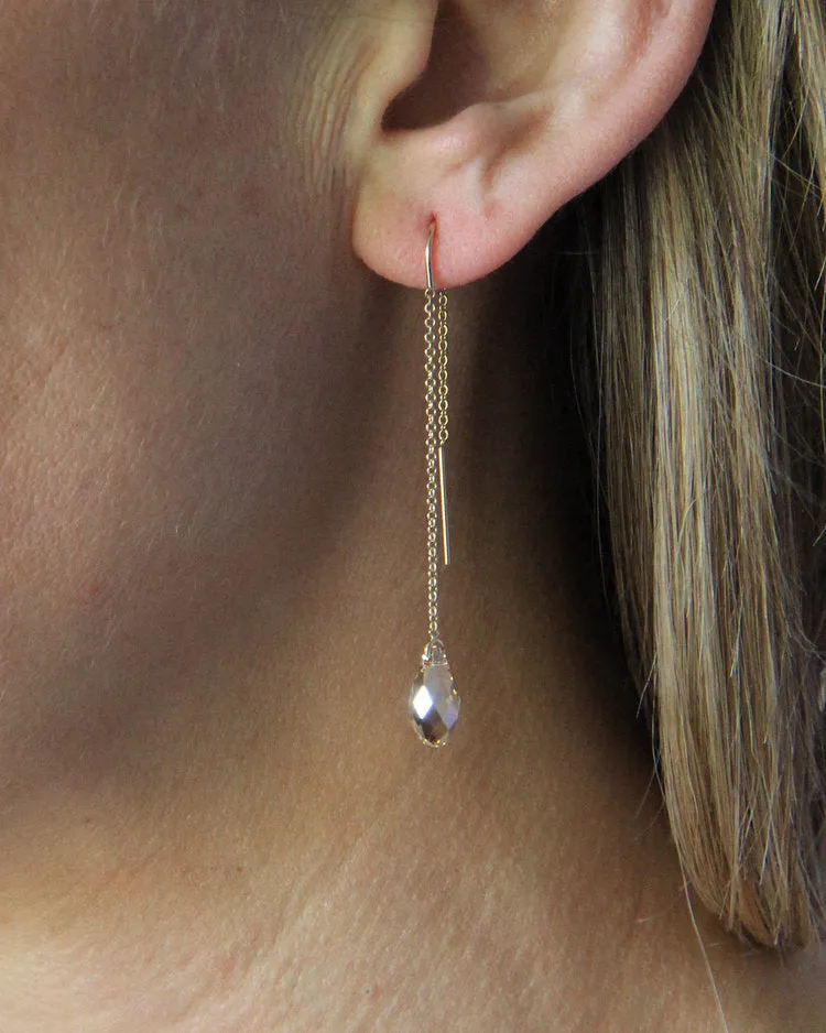 Thread Chain Earrings