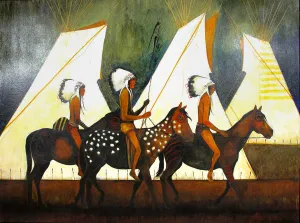 Three Absalooke War Leaders