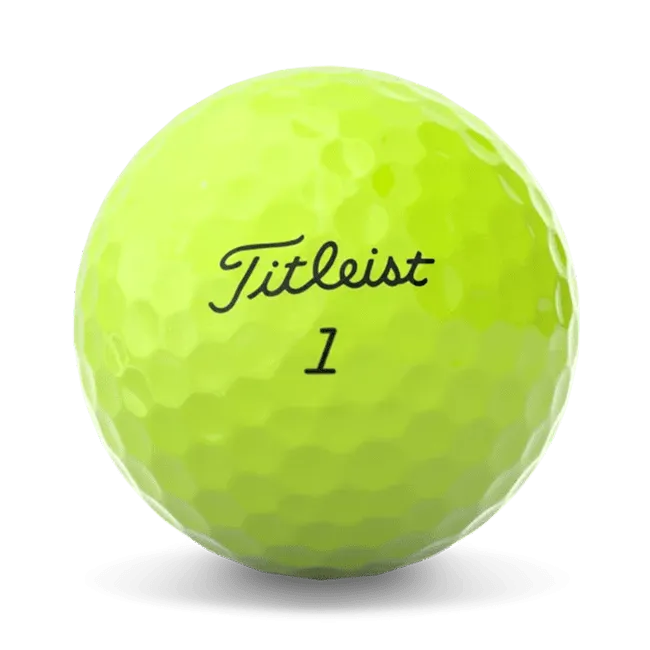 Titleist Tour Soft Yellow Logo Golf Balls 2025