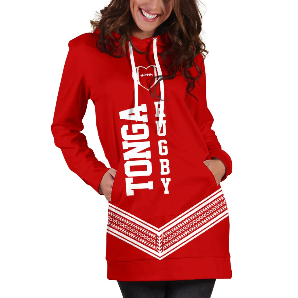 Tonga Rugby - Hoodie Dress