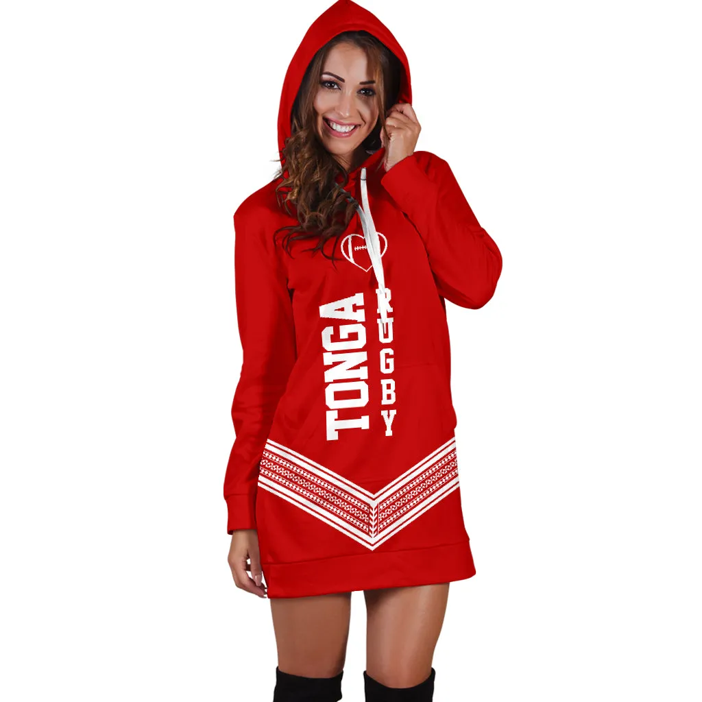 Tonga Rugby - Hoodie Dress