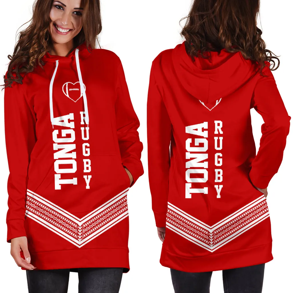 Tonga Rugby - Hoodie Dress