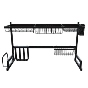 Toolkiss Multifunctional Stainless Steel Over the Sink Dish Rack