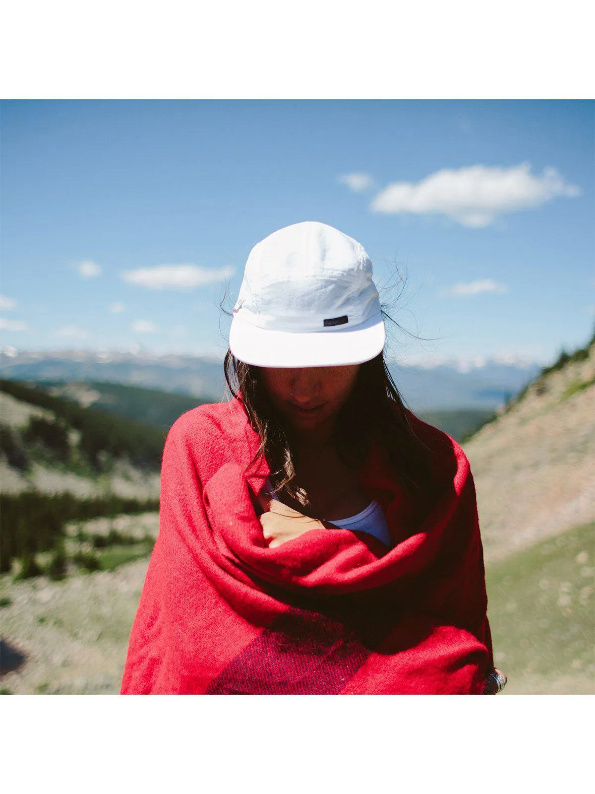 Topo Designs Nylon Camp Hat Charcoal