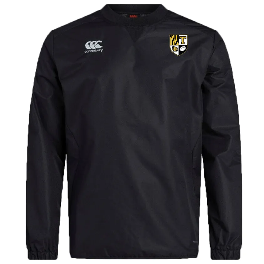 Towson University Rugby Club Vaposhield Contact Top by Canterbury