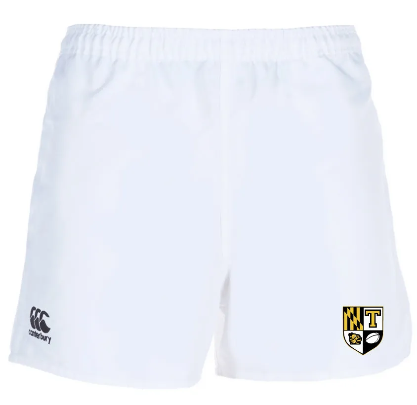 Towson University Rugby Professional Polyester Rugby Short by Canterbury