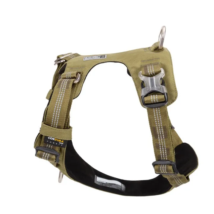 True Love Lightweight Reflective Harness - Army Green, L