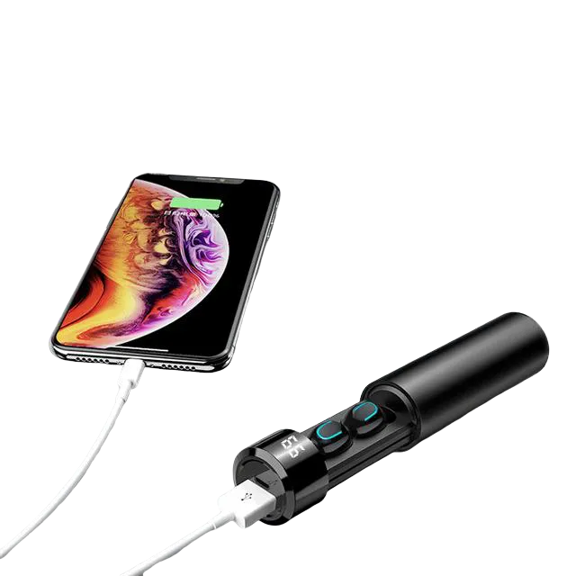 True Twin 2 In 1 Wireless Headphones With Powerbank by VistaShops