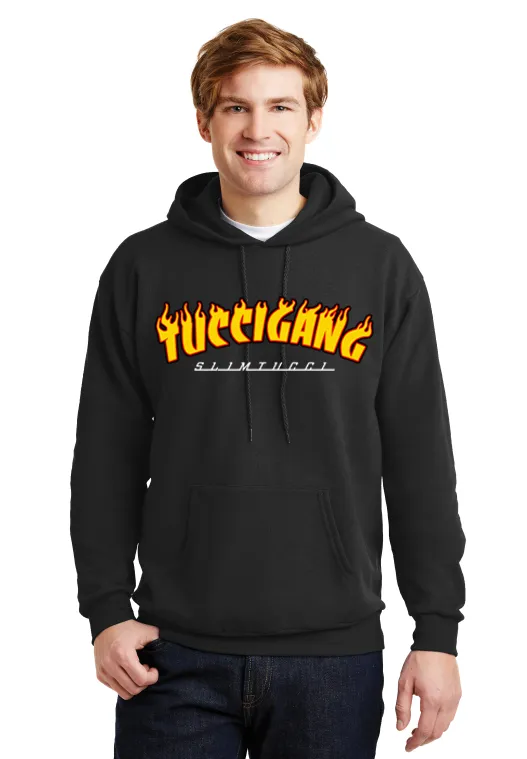TucciGang Fire Hoodies
