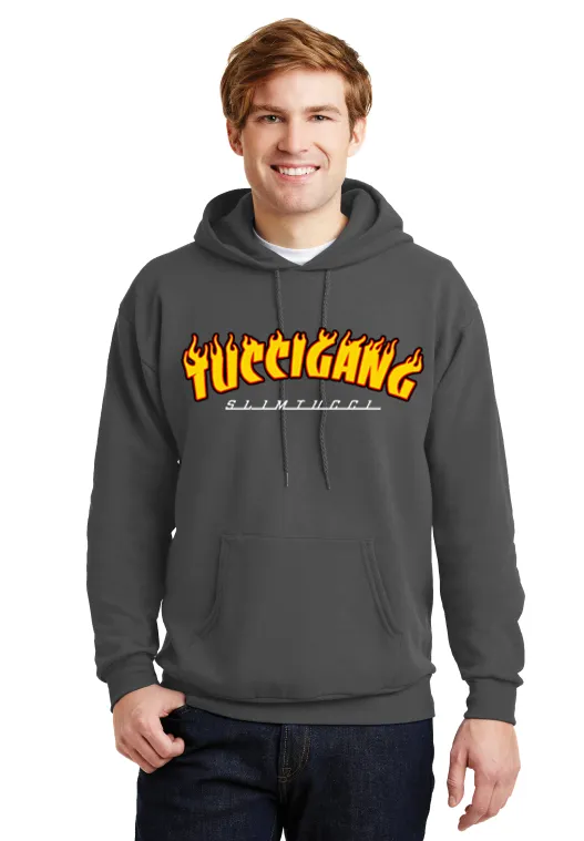 TucciGang Fire Hoodies